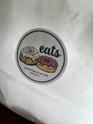 Logo  at Eats Bakery in Salt Lake City