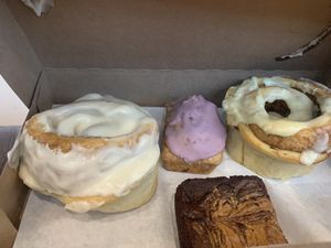 Cinnamon buns!   at Eats Bakery in Salt Lake City