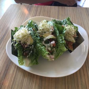 raw tacos at Seed - Faubourg Lafayette in New Orleans