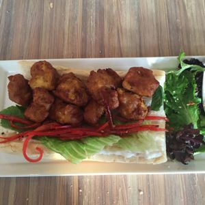 Tofu Po Boy.....the tofu is super tasty at Seed - Faubourg Lafayette in New Orleans