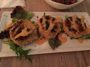  crab cake at Seed - Faubourg Lafayette in New Orleans