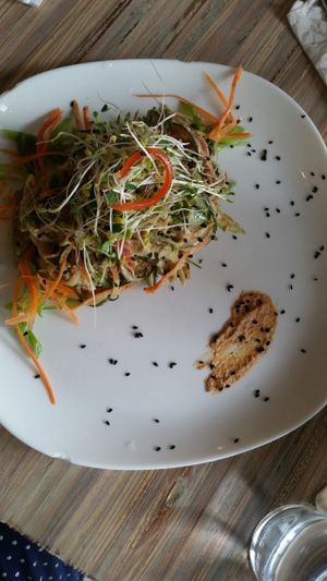raw pad thai at Seed - Faubourg Lafayette in New Orleans