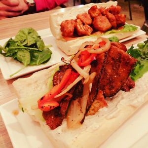 Po’boys  at Seed - Faubourg Lafayette in New Orleans