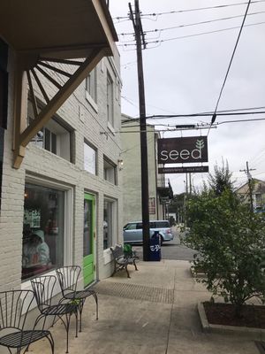Outside of the place  at Seed - Faubourg Lafayette in New Orleans