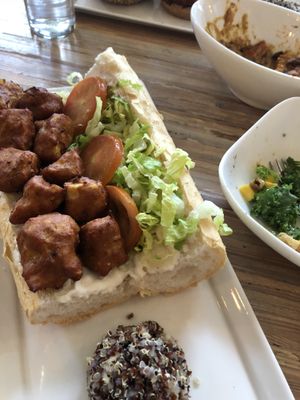 Po boy  at Seed - Faubourg Lafayette in New Orleans