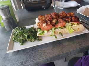 Tofu po boy! at Seed - Faubourg Lafayette in New Orleans