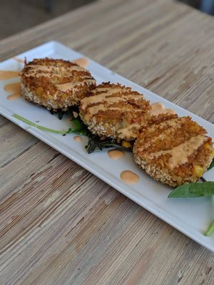 Crab Cake at Seed - Faubourg Lafayette in New Orleans