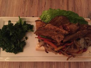 Eggplant PoBoy at Seed - Faubourg Lafayette in New Orleans