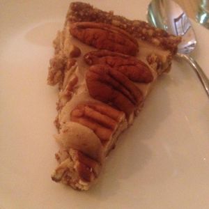This vegan pecan pie is better than traditional GUARANTEED at Seed - Faubourg Lafayette in New Orleans