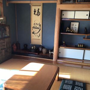 Japanese old school living room at Omishima Hitori Marche  in Imabari