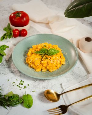 Creamy cashew “cheese.” Tastes like childhood, minus the trauma. at PLANT THEORY - The Vegan Restaurant in Canggu