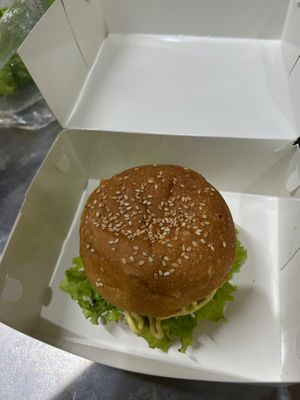 Burger is good  at PLANT THEORY - The Vegan Restaurant in Canggu