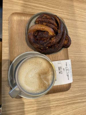 Babka roll (bread?) my favorite!!   at Land & Monkeys - Père Lachaise   in Paris