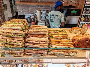 Sandwichs at Land & Monkeys - Père Lachaise   in Paris