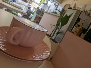 Oatside Flat white at Veganlicious - Jalan Pasar - Vegan Smoothie Bowl and Coffee  in Sanur