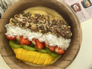   at Veganlicious - Jalan Pasar - Vegan Smoothie Bowl and Coffee  in Sanur