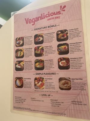   at Veganlicious - Jalan Pasar - Vegan Smoothie Bowl and Coffee  in Sanur