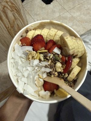   at Veganlicious - Jalan Pasar - Vegan Smoothie Bowl and Coffee  in Sanur