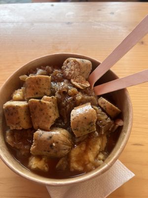 Bowl with ‚Sauerkraut‘  at Kartoffelstampfer in Dresden