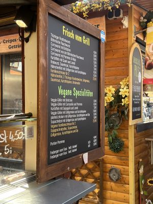 menu  at Kartoffelstampfer in Dresden