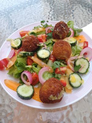  at Cafe Shëndet in Himare