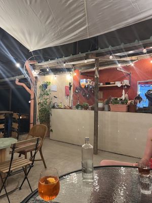   at Cafe Shëndet in Himare