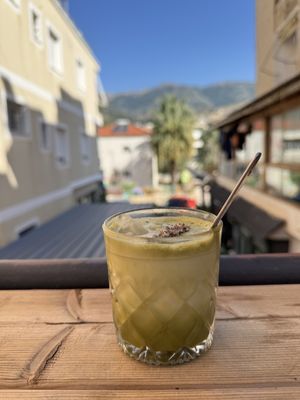   at Cafe Shëndet in Himare