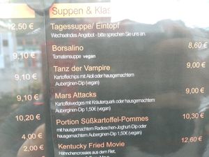 3 Suppen und Klassiker vegan at Z.a.K. in Gottingen
