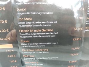 1 burger vegan at Z.a.K. in Gottingen