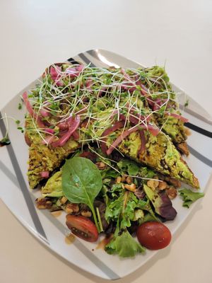 Avocado Toast Deluxe at Sip Sip Hooray Garden Cafe  in Englewood