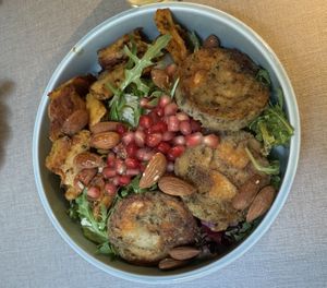 Knödelgestöber bowl.  at Katzentempel Berlin Mitte in Berlin