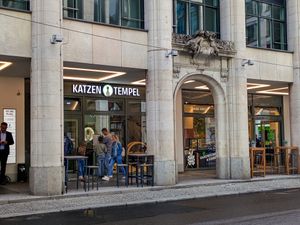 Outside of Katzentempel Berlin Mitte at Katzentempel Berlin Mitte in Berlin