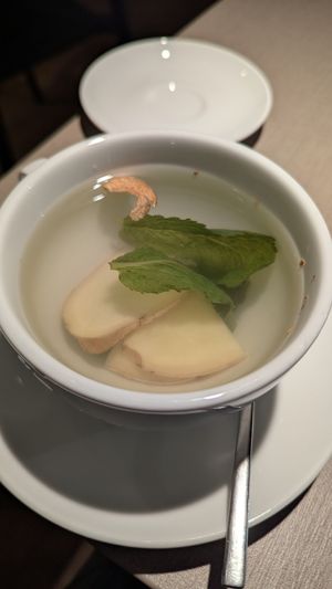 Ginger mint tea at Katzentempel Berlin Mitte in Berlin