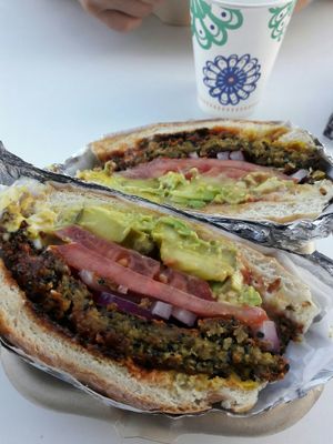 Sir Kensington Burger at Melrose Burgers by Fala Bar in Los Angeles