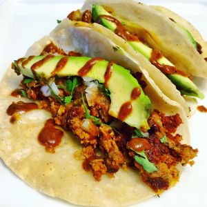 Falafel Tacos at Melrose Burgers by Fala Bar in Los Angeles