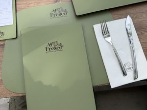 Menu  at Restavracija Al Fresco in Bled