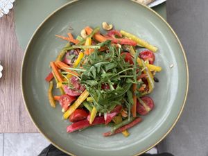 Summer salad  at Restavracija Al Fresco in Bled