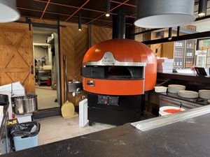 Oven for Neapolitan pizza  at Restavracija Al Fresco in Bled