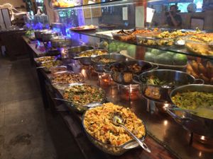 buffet  at 9 Warung in Ubud