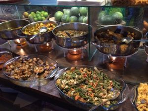 buffet  at 9 Warung in Ubud