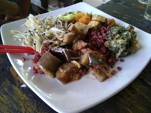 food at 9 Warung in Ubud