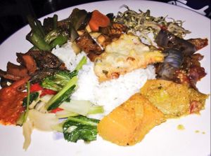 Anazing selection of dishes at 9 Warung in Ubud