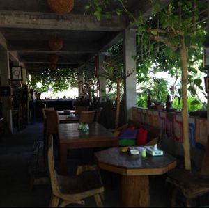 indoor restaurant at 9 Warung in Ubud