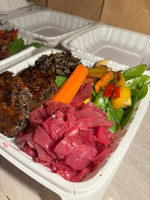  at Chef W Vegan Lunchbox in Nassau