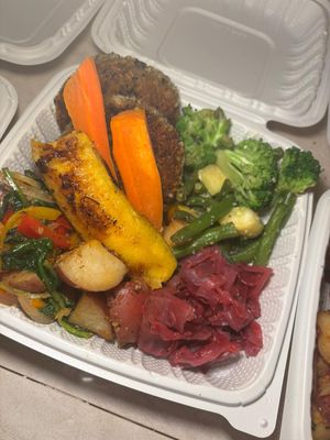  at Chef W Vegan Lunchbox in Nassau