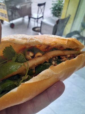 Best vegan bánh mi at Chay DANAMI in Ho Chi Minh City