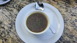 Five Onion Soup at Brave New Restaurant in Little Rock