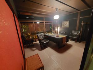 Private room at Kanga-An in Kyoto