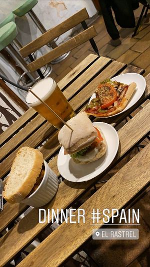 This cost me €6! at El Rastrel Etic Cafe in Salamanca