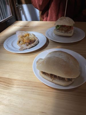 tried a bit of everything (all for 8€)  at El Rastrel Etic Cafe in Salamanca